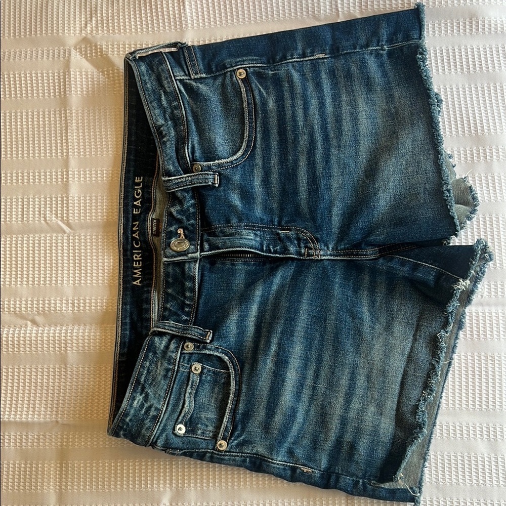 American Eagle Outfitters Blue Denim Shorts
